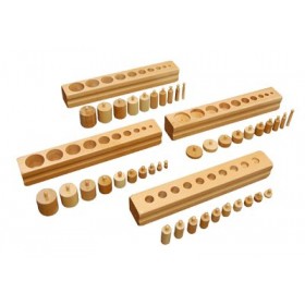 Montessori Materials - Cylinder Blocks